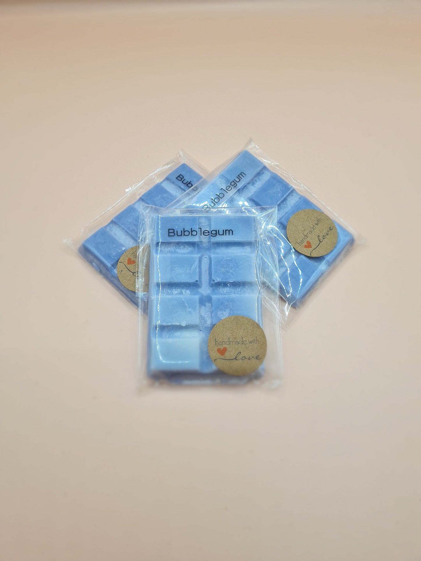 Bubblegum scented snap bar wax melts