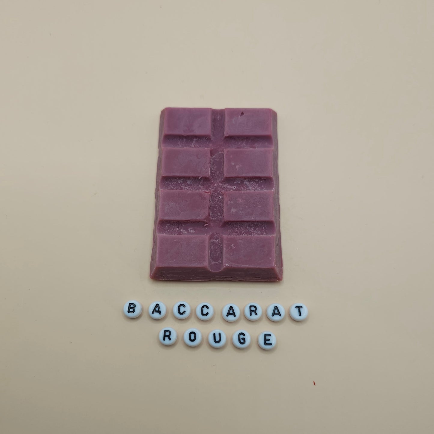 Baccarat rouge scented snap bar wax melts