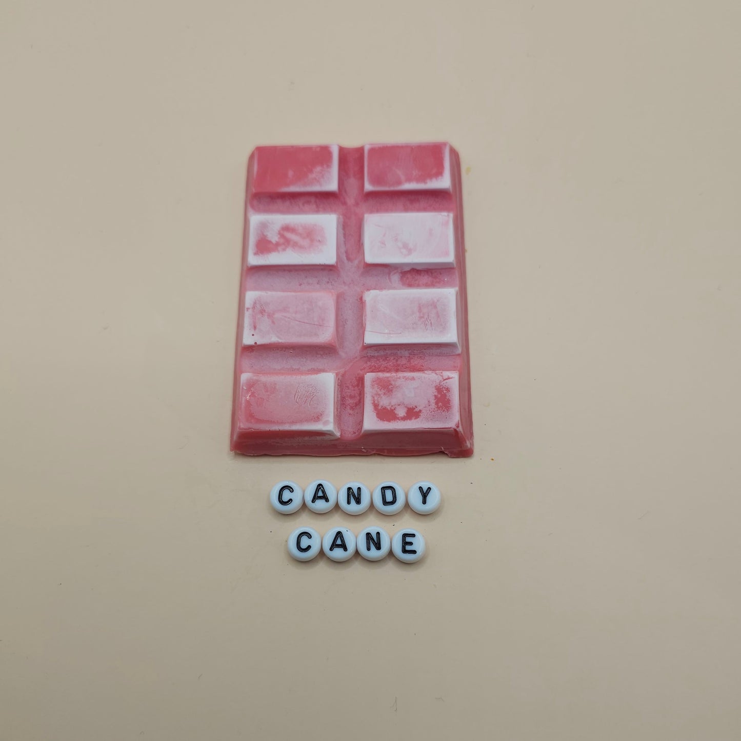 Candy Cane scented snap bar wax melts