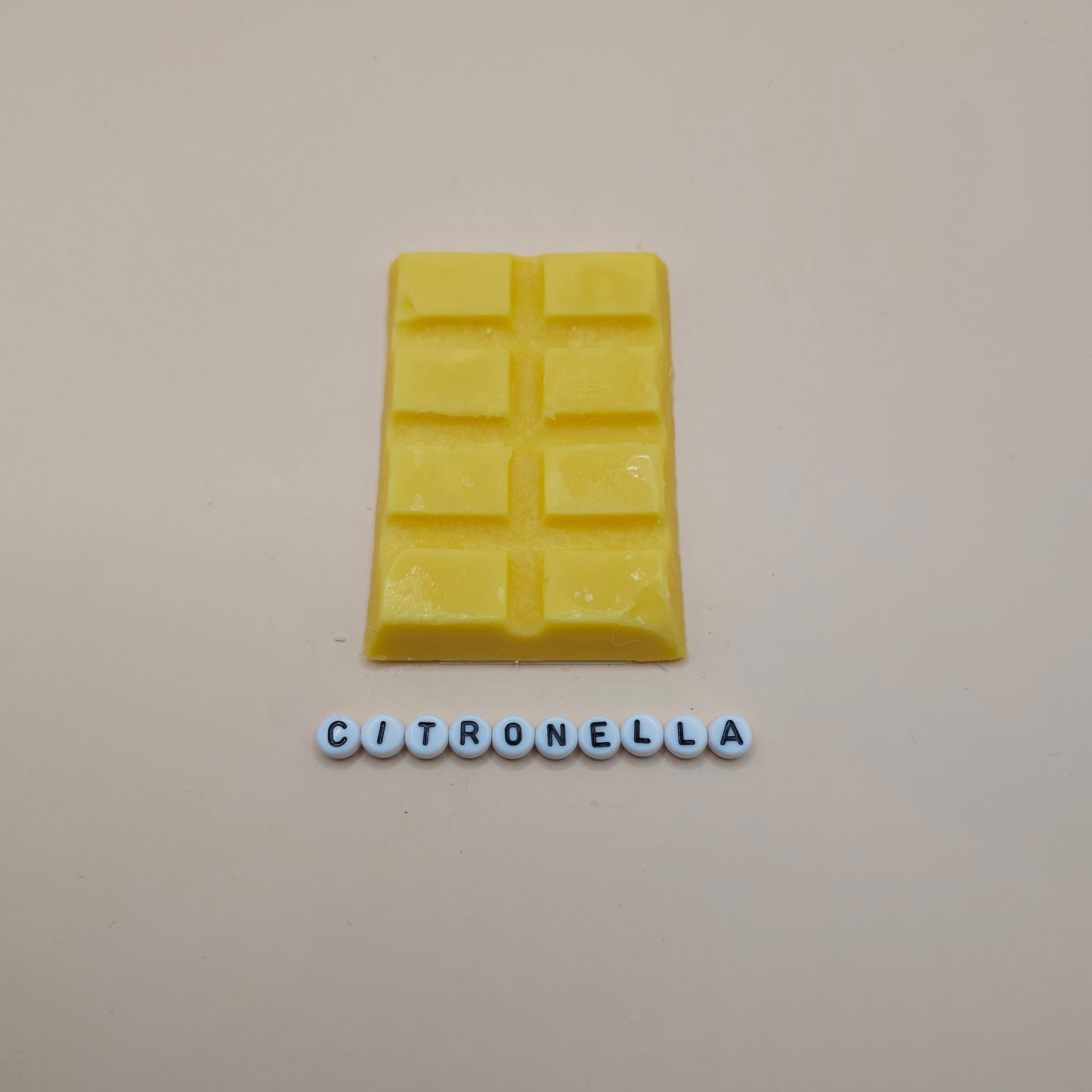 Citronella scented snap bar wax melts