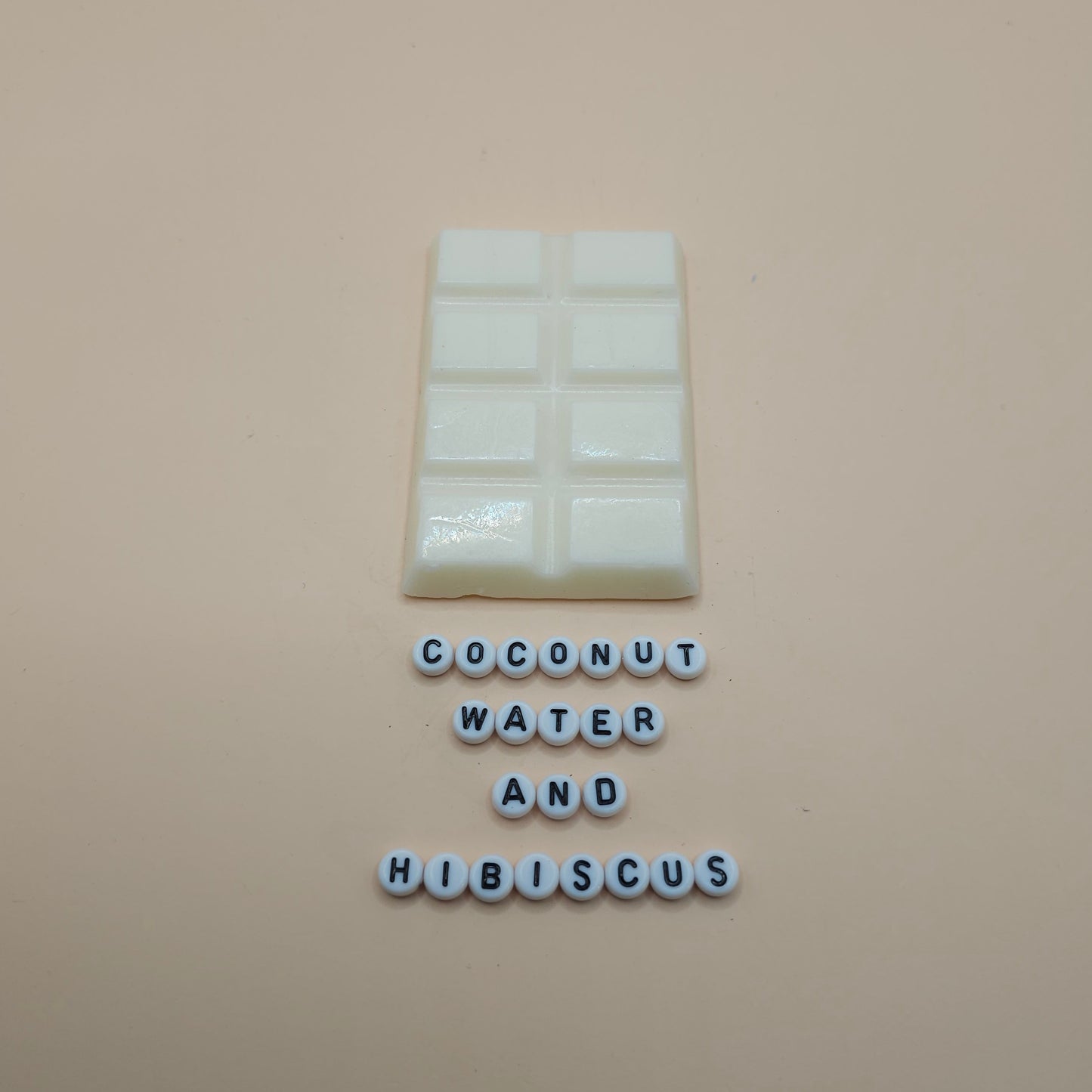 Coconut Water & Hibiscus scented snap bar wax melts