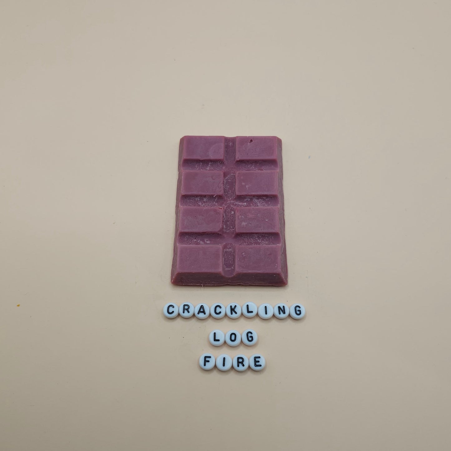 Crackling Log Fire scented snap bar wax melts