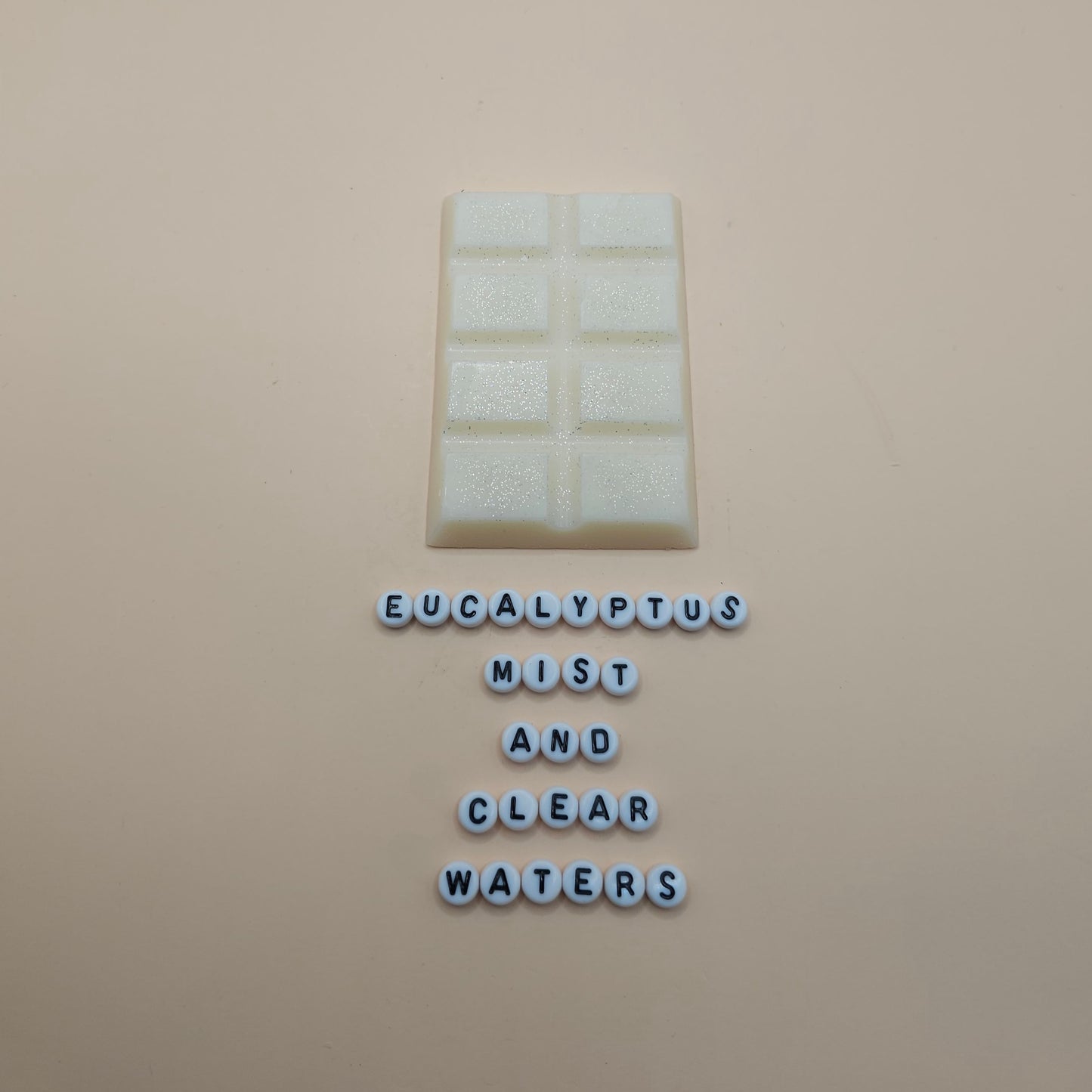 Eucalyptus & Calm Waters scented snap bar wax melts