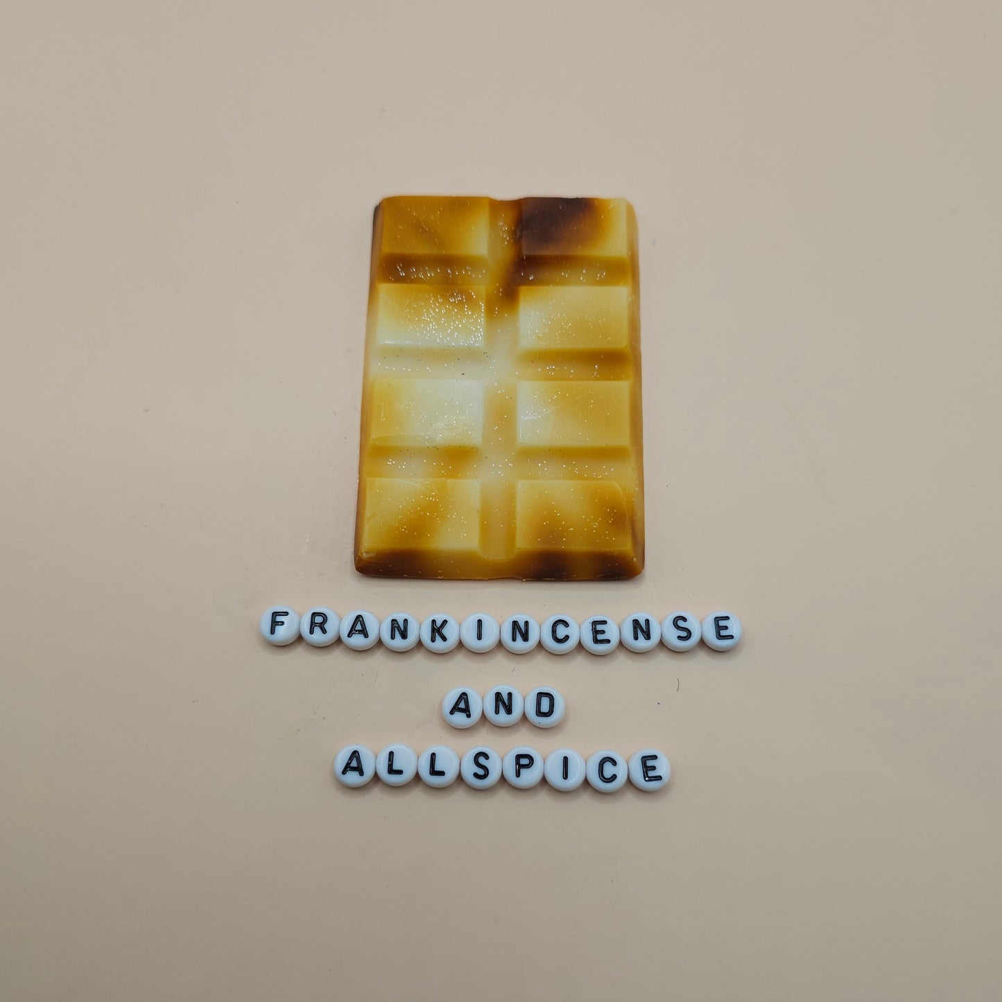 Frankincense & Allspice scented snap bar wax melts