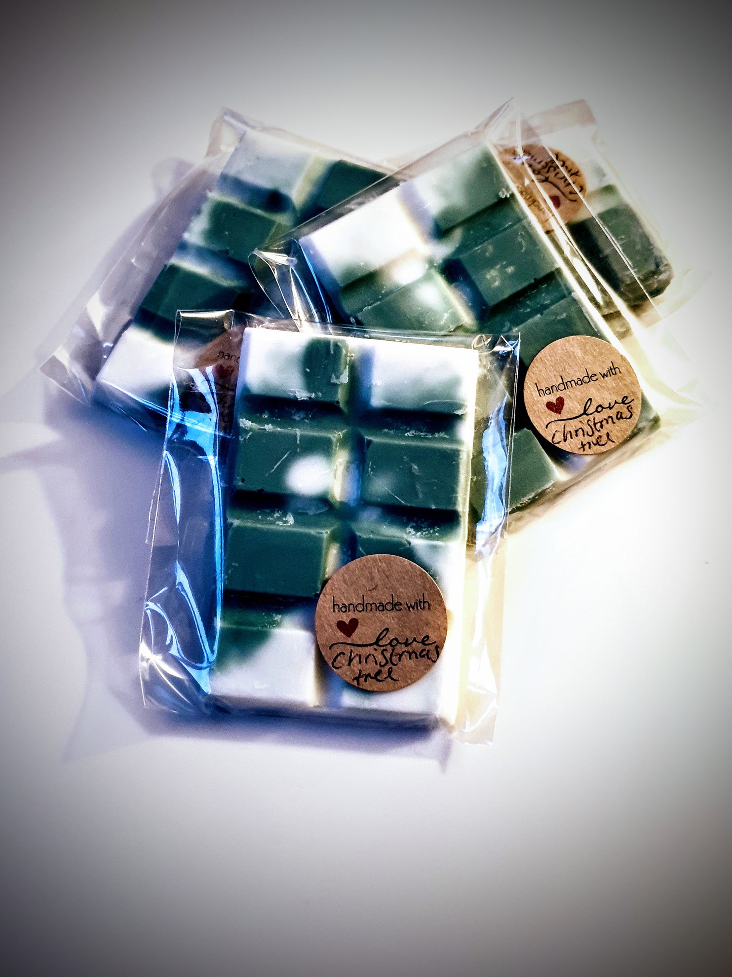 Christmas tree fragranced snap bar wax melt