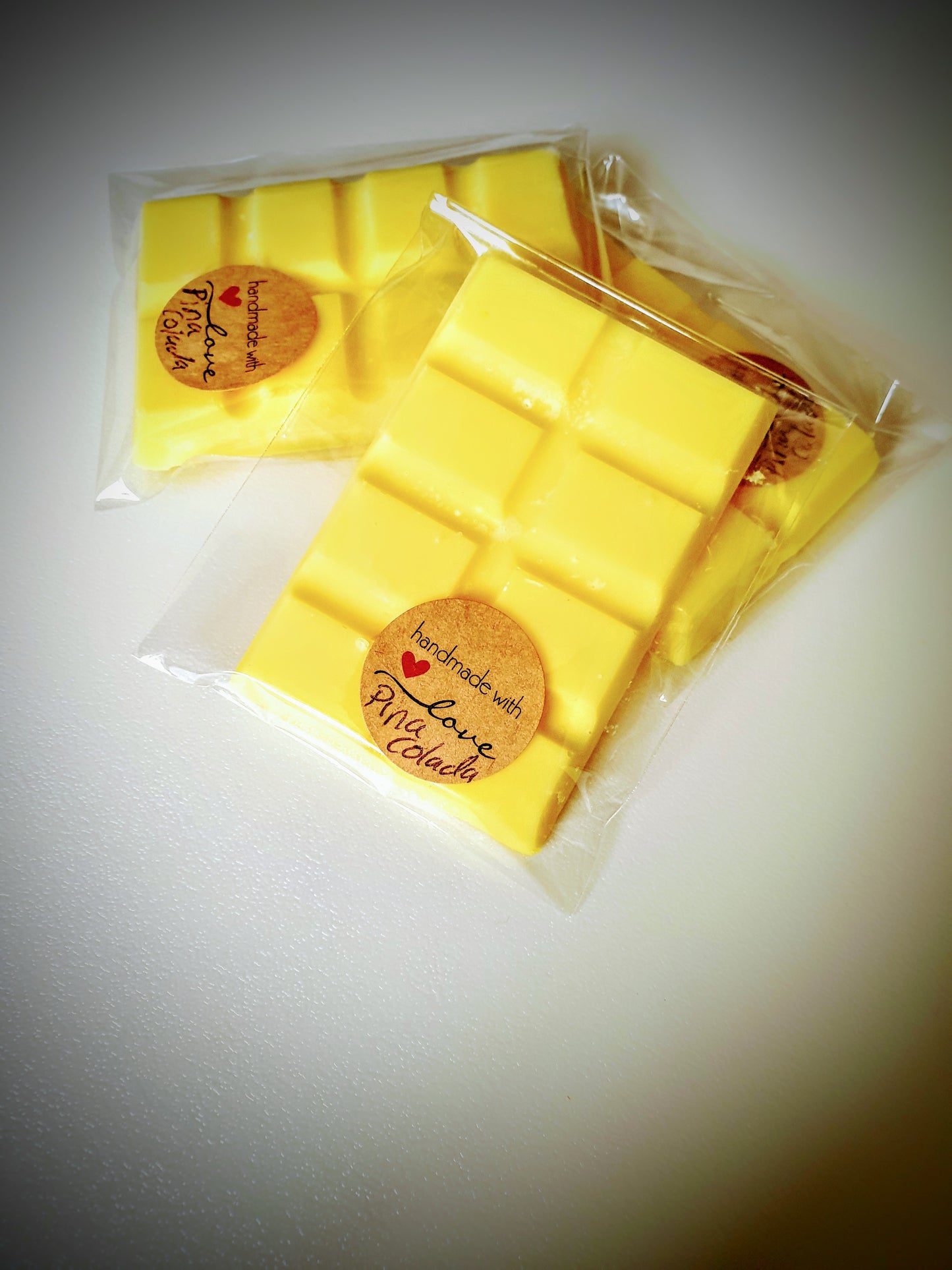 Pina colada scented snap bar wax melts