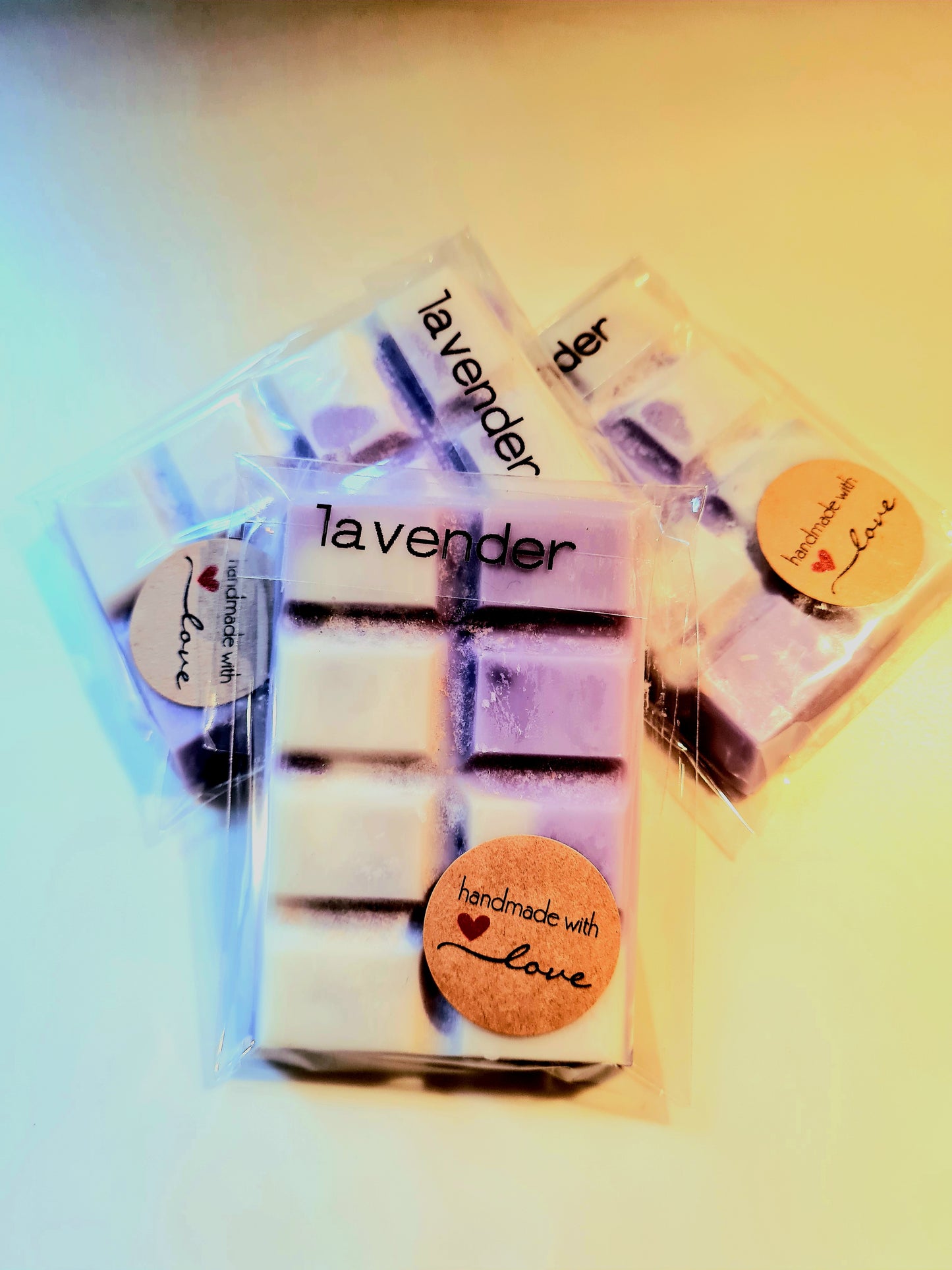 Lavender scented snap bar wax melts