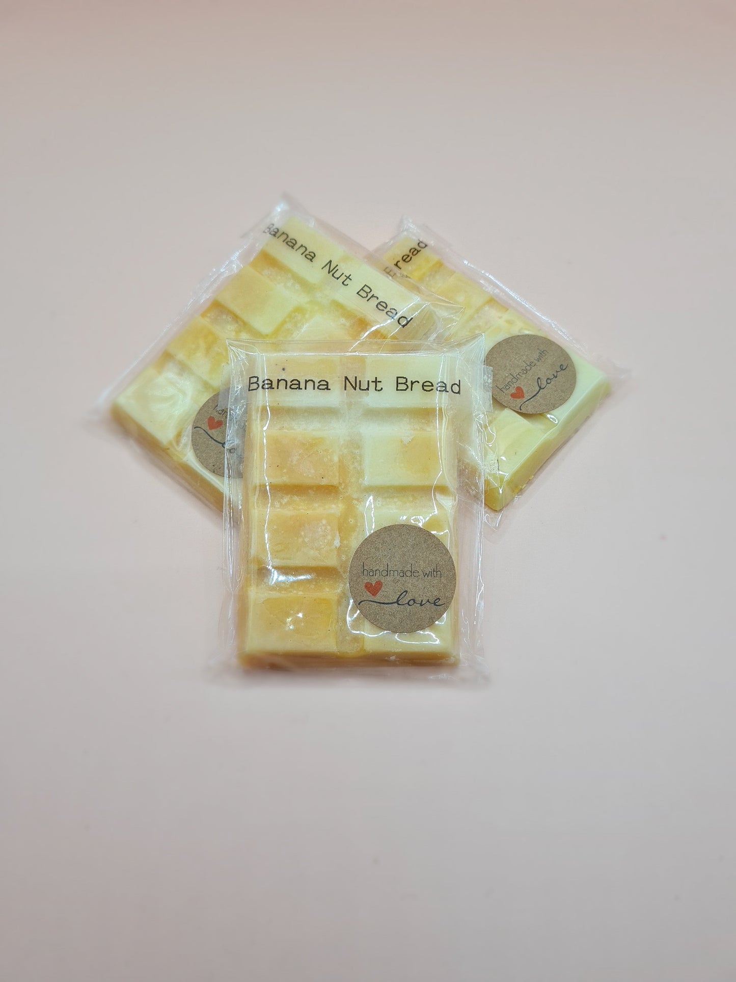 Banana nut bread scented snap bar wax melts