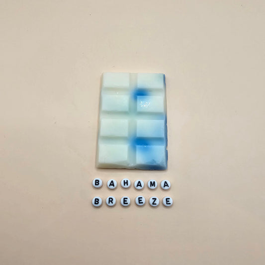 Bahama Breeze scented snap bar wax melt