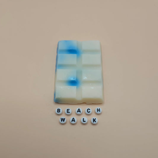 Beach walk scented snap bar wax melts