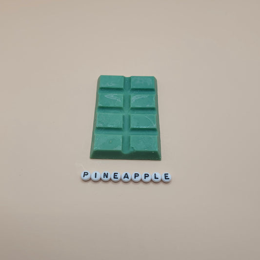Pineapple scented snap bar wax melt
